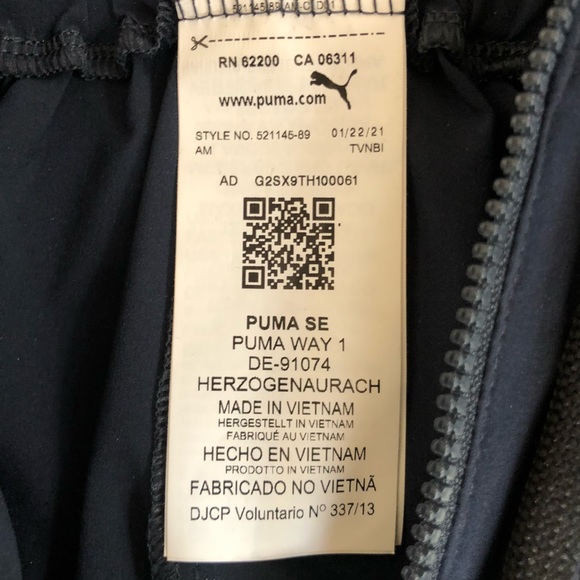 Puma x Goop Windbreaker Performance Jumpsuit Dark Sapphire 521145-89 Jumper - Picture 12 of 14